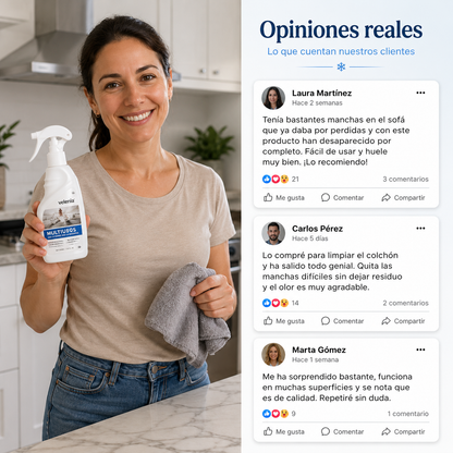 Spray Espuma Limpiador de Hogar