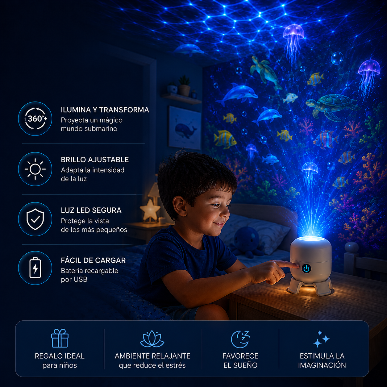 Proyector Sueño Oceánico