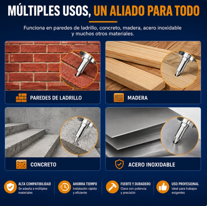 Pistola de Clavos Portátil